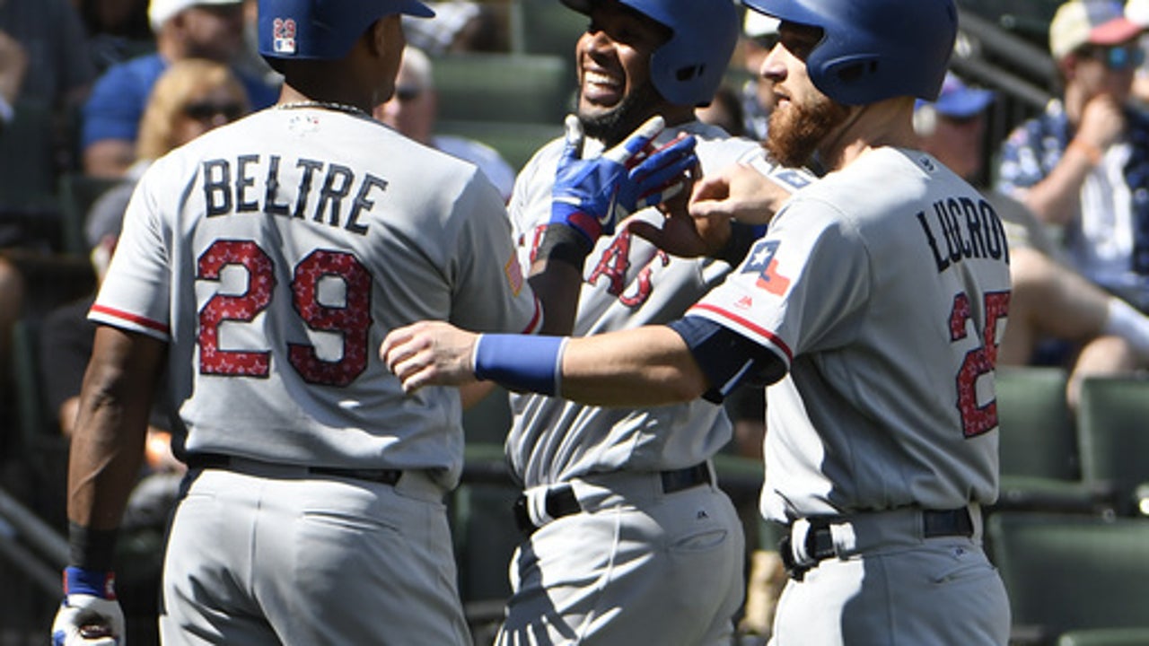 Rangers' home runs back Hamels in 10-4 win over White Sox (Jul 01, 2017)